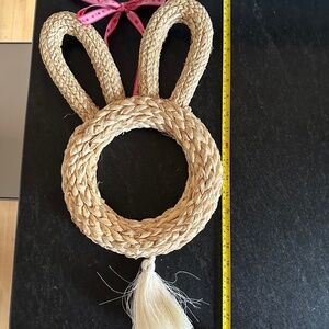 Easter Bunny Door Wall Decor Wreath